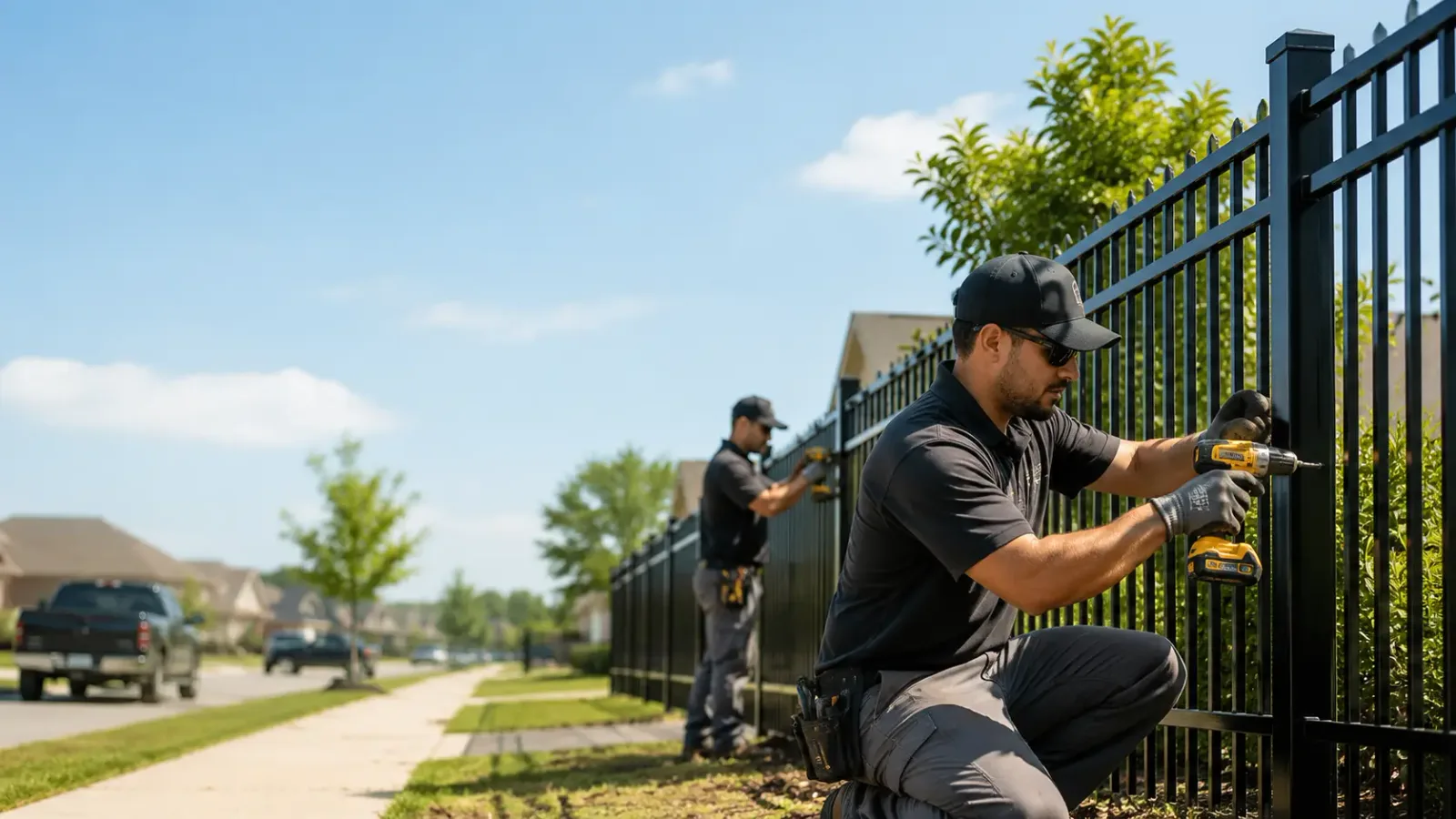 Metal Fence Installation in Paradise, TX